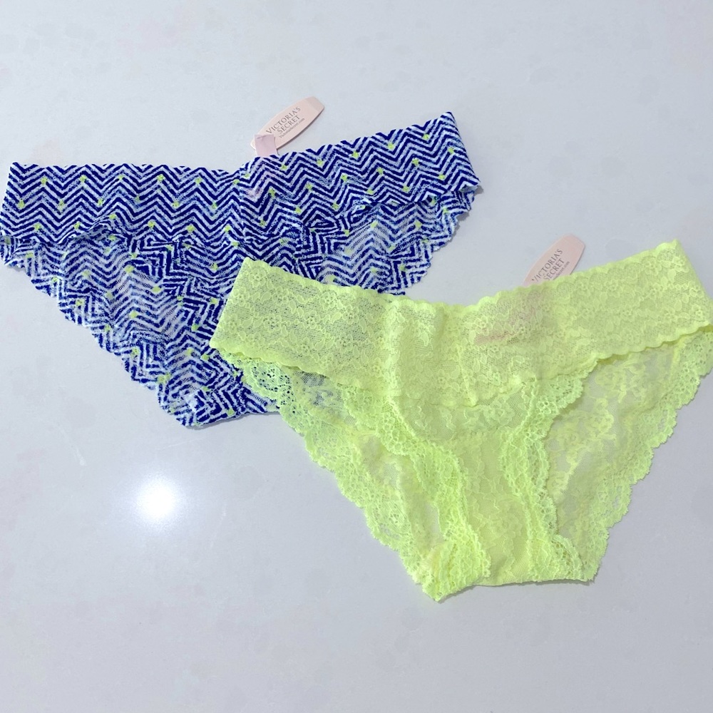 Victoria’s Secret Lace Cheekini Panty Pair